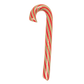 Hand-Spun Jumbo Candy Cane - Cranberry - 1.75 oz
