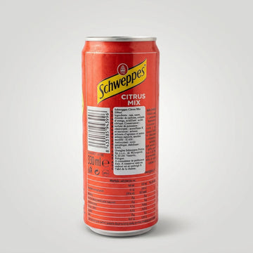 Schweppes Citrus Mix 330ml - Refreshing Mixed Citrus Soda