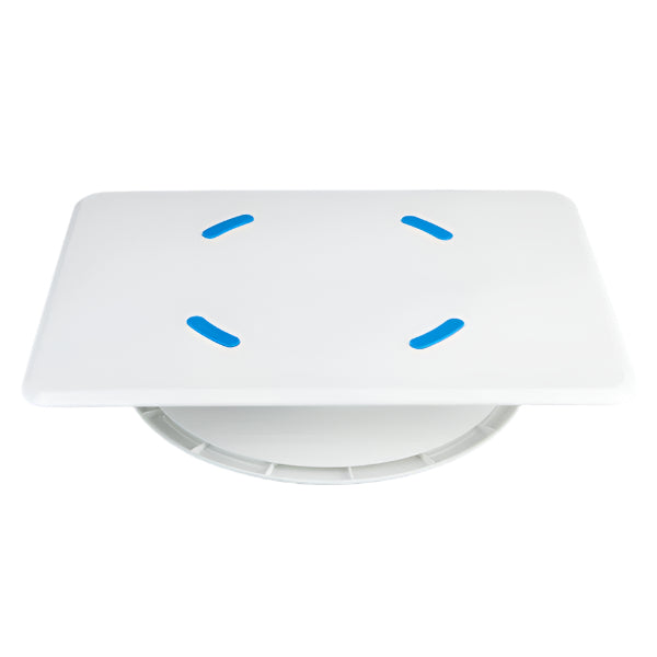 Two-Sided Decorating Turntable, Plastic Cake Stand / Turntable, 12" or 12" x 16"