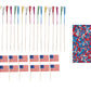 Oasis Supply, USA Cake Decorating Bundle - Includes 24 Firewwork Food Picks, 12 USA! Food Flag Picks, & 4oz Edible Red, White, & Blue Sprinkle