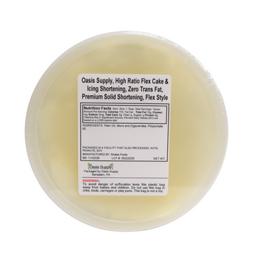 Stratas, Sweetex Finest High Ratio Flex Cake & Icing Shortening, From 2.5 to 50 lbs *****New Packaging!***