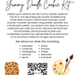 Oasis Supply, Yummy Doodle Kit. Edible Fun at the Tip of your Brush, Making Art that you Can Munch (Christmas)