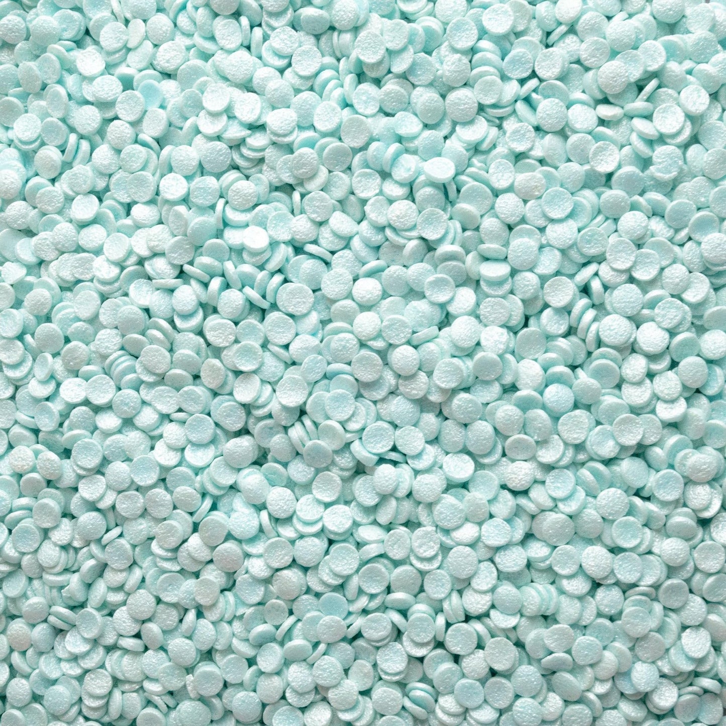Oasis Supply Baby Shower Sprinkles & Sugar Shapes. Edible Decorations for Cakes, Cupcakes, and Cookies. Gender Reveal, Boy, Girl, and Neutral Party Baking Decorations (Pearl Quins - Blue)