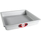 Fat Daddio's Square Aluminum Pans, 14/16-Gauge Hard Anodized Aluminum, Galvanized Steel, Choose from 30 Sizes