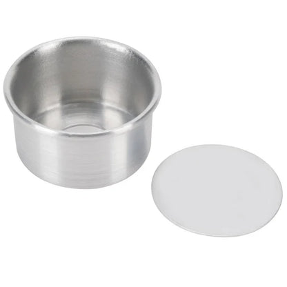 Aluminum Removable Bottom Pans for Cakes & Cheesecakes, Choose from 3" to 10"