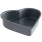Non-Stick Carbon Steel Mini Heart Shaped Cake Pan, by Fox Run, 3" x 3 3/4" x 1"