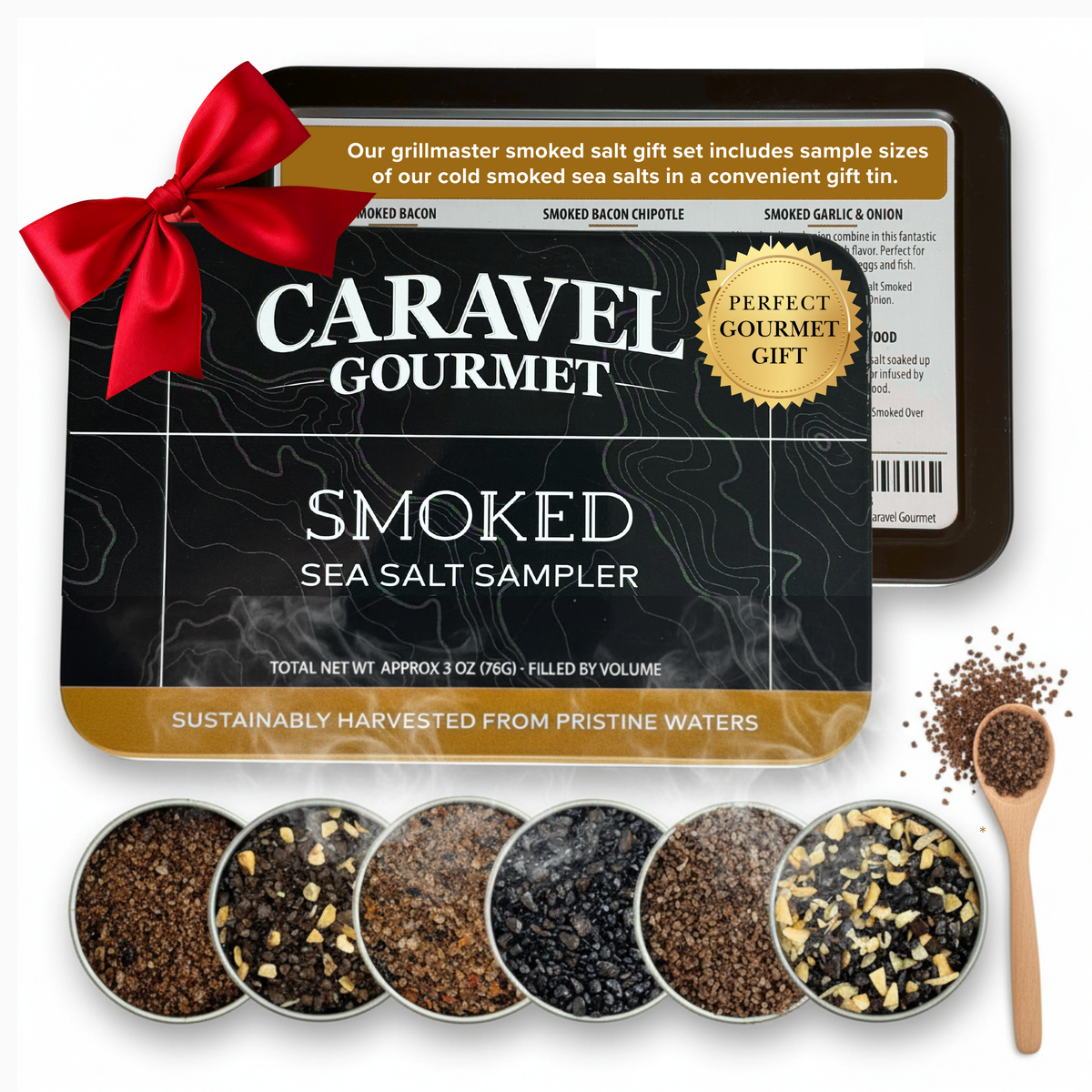 Gourmet Smoked Sea Salt Sampler