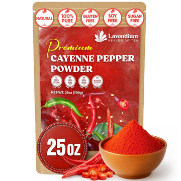 Premium Cayenne Pepper Powder– Pure Ground Red Pepper, Bold and Spicy Flavor