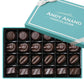 Andy Anand Sugar-Free Vegan Belgian Dark Chocolate Truffles Gift Box, 25 pc – Handmade Gourmet Assorted Flavors, Perfect for Indulgence, Birthday & Holiday