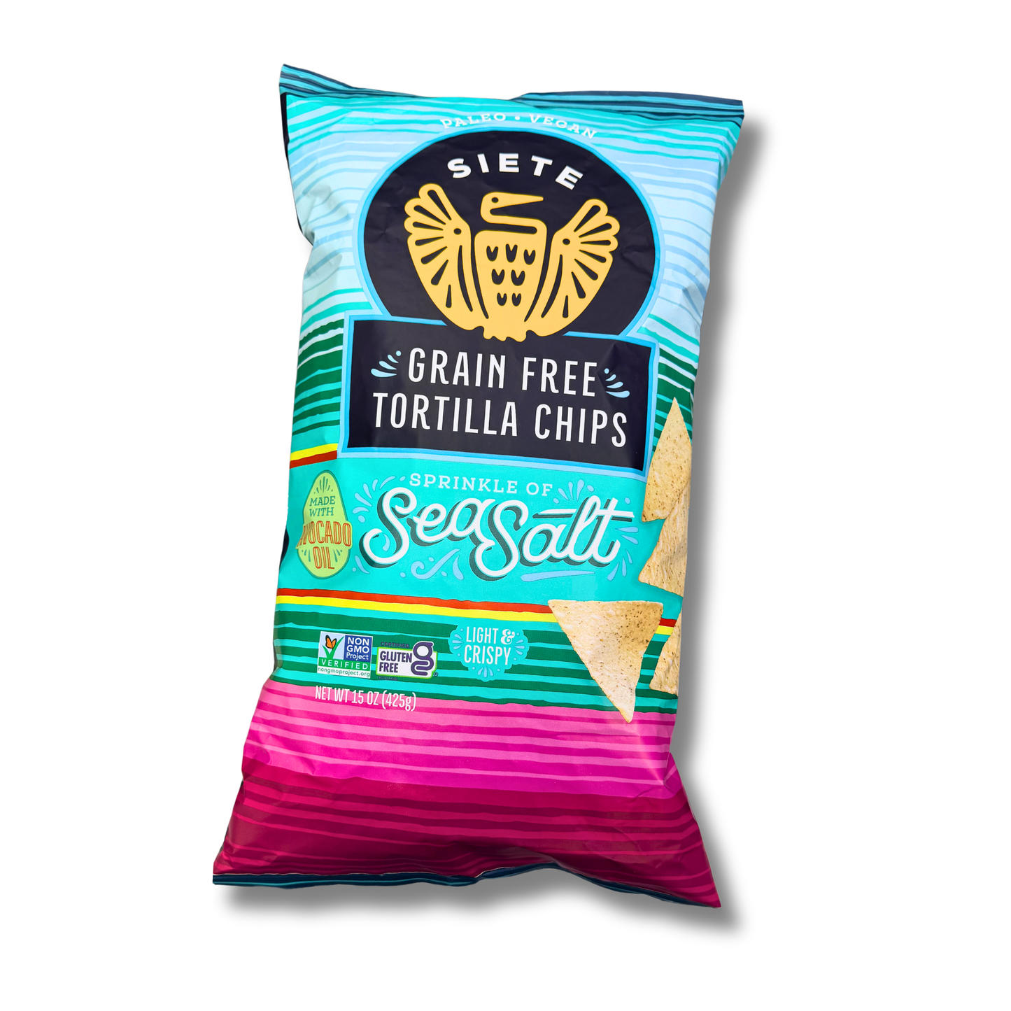 Siete Foods Grain Free Tortilla Chips – Sea Salt Family Pack