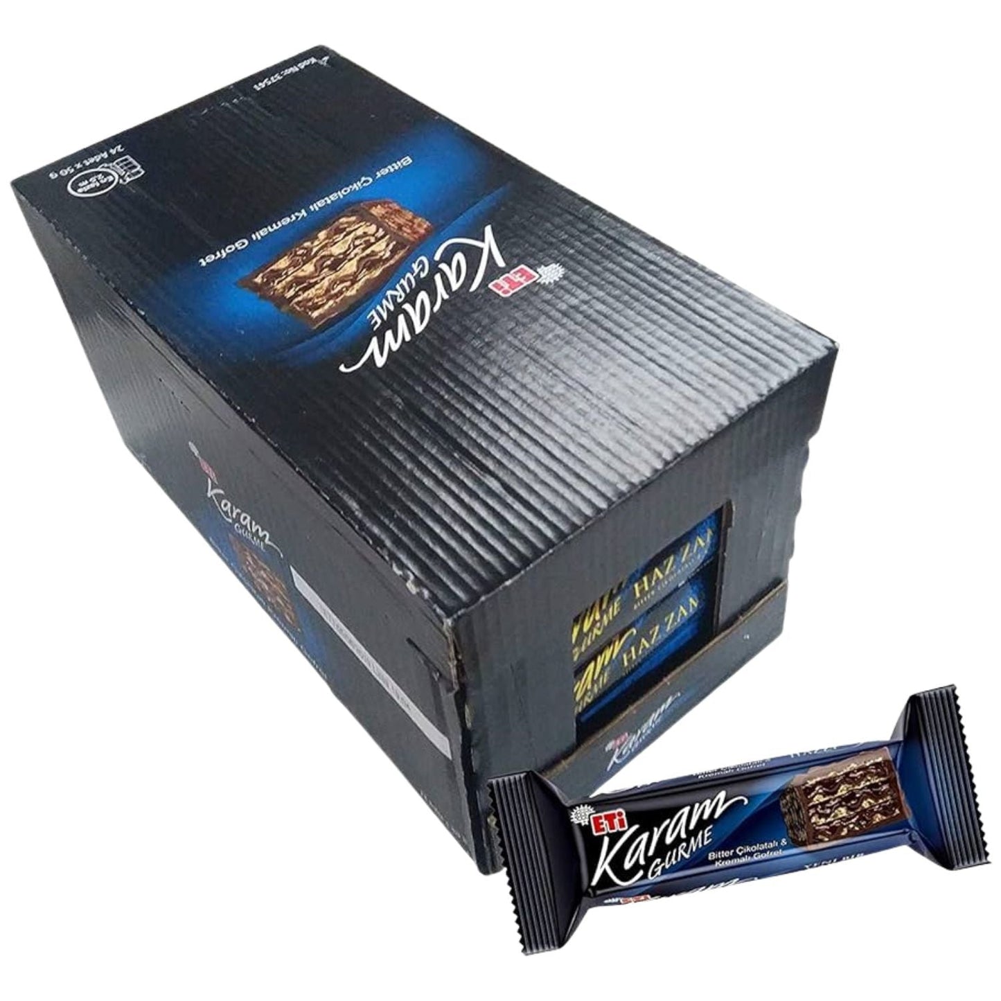 Eti Cacao Wafer Cookies 50G Box – 24 Pieces
