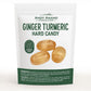 Andy Anand Sugar Free Ginger Turmeric Hard Candy – 50 Pc 7 Oz, Gluten Free, Keto & Vegan, Low Calorie European Gourmet Treat