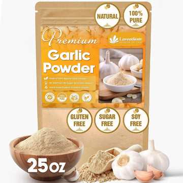 Premium Garlic Powder, 100% Natural and Pure from Garlic, Rich Flavor, Perfect for Cooking & Seasoning