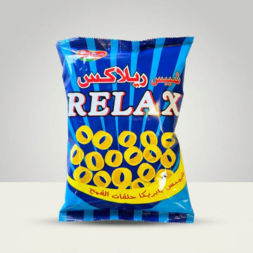 Relax Chips Ring Snack 50g - Crispy Wheat Ring Chips