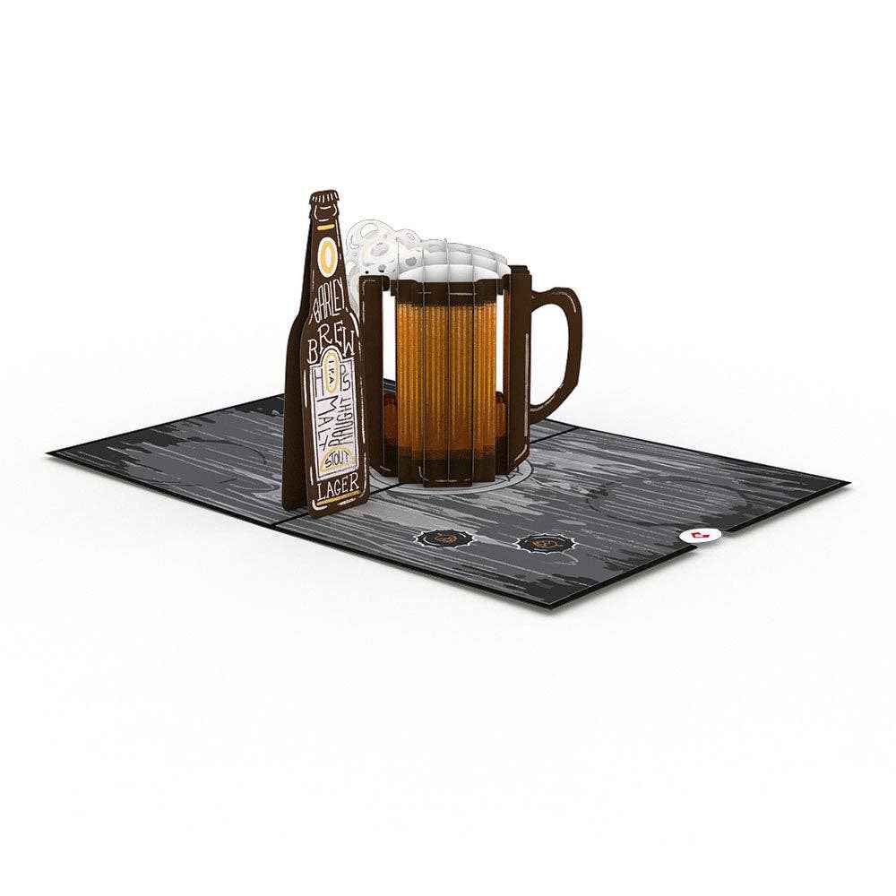 Beer 5*7 inch Pop-Up Card