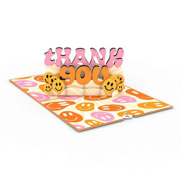 All Smiles Thank You 5''x7'' Card, Pop-Up Cards