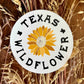 Texas Stickers Waterproof