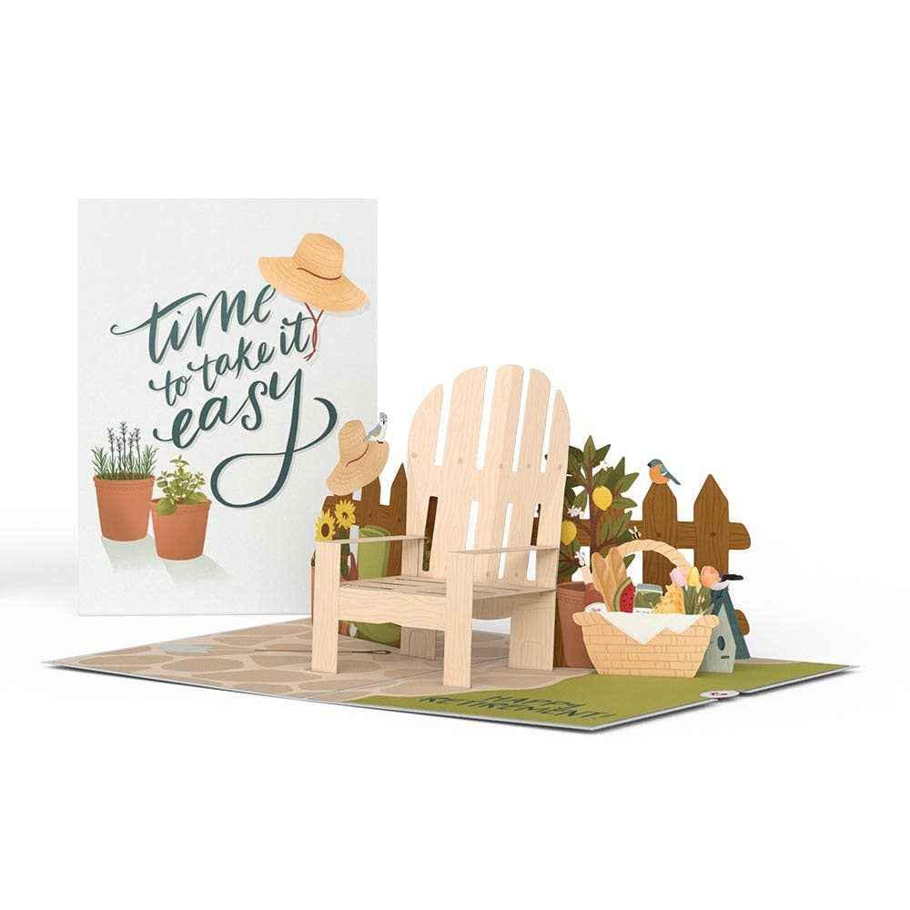 Take It Easy Retirement 5''x7'' Card, Pop-Up Cards