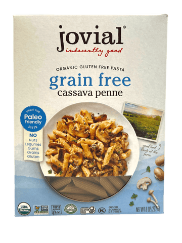 Penne, Cassava, Organic, Jovial, Gluten-Free, Grain-Free