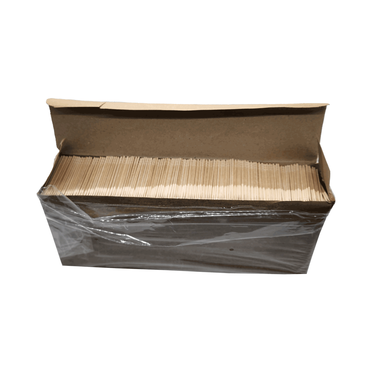 10000 Qty BiteMyWood Birchwood Single Point Toothpicks In Cardboard Sleeve SP1