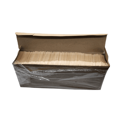 10000 Qty BiteMyWood Birchwood Single Point Toothpicks In Cardboard Sleeve SP1