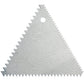 Ateco Aluminum Decorating and Icing Comb, 4 1/4" x 4 1/4