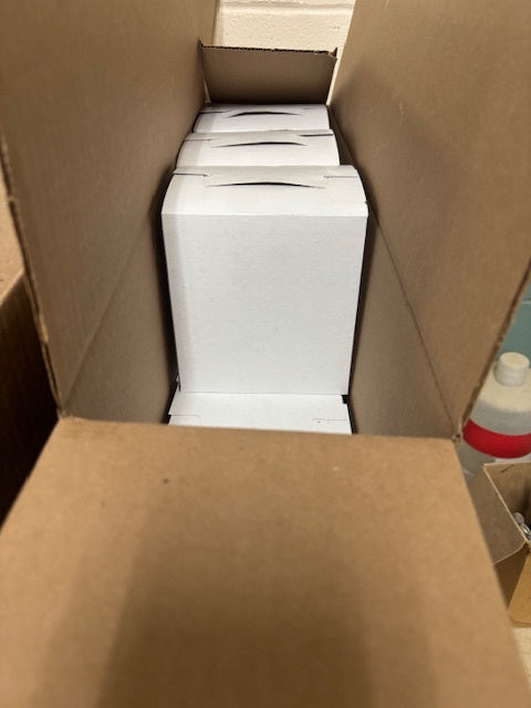 32000 Qty Double Point Oversized DP2 Toothpicks In Master Case Cardboard Box 20x1600