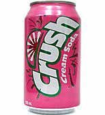 Crush Cream Soda Soft Drink Cans (12) {Imported From Canada}12 Fl Oz / 355 Millilitre