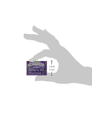 Smucker'S Seedless Blackberry Jam, Portion Control, 0.5 Ounces