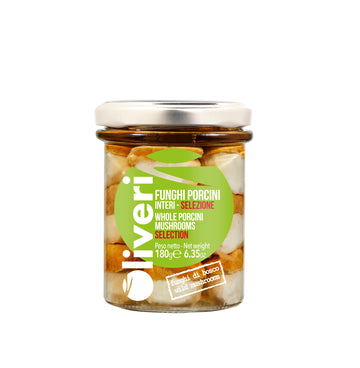 Whole Porcini Mushrooms – Premium Selection (Funghi Porcini Interi Selezione)