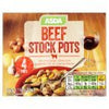 ASDA Beef Stock Pots 4x24g