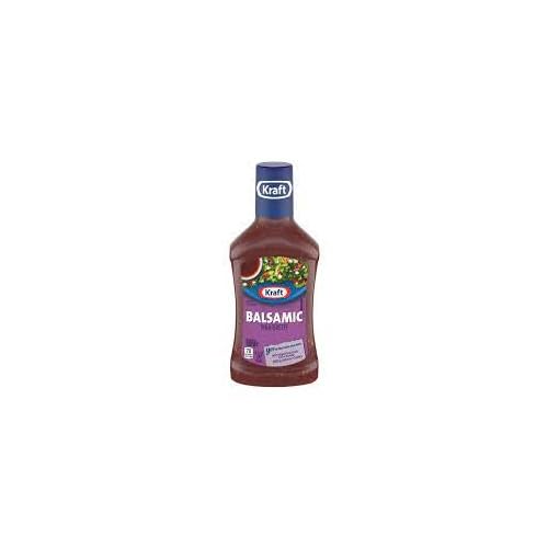 Kraft, Balsamic Vinaigrette, Salad Dressing, 16oz Bottle (Pack of 3)