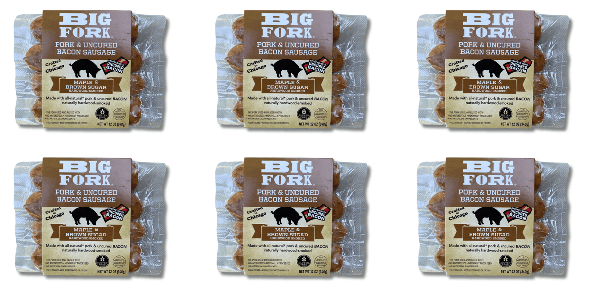 Bacon Sausage 6 Pack - Single Flavor