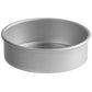 Round Straight-Sided Aluminum Cake Pans - 3" high - Choose Diameter from 3" to 16"