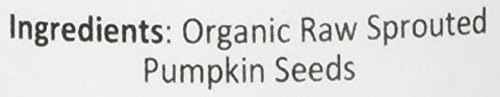 Jiva Organics Raw Sprouted Organic Pumpkin Seed Butter 8-Ounce Jar