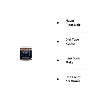 Jacobsen Salt Co. Specialty Sea Salt, g -flavored Flavor, 3.5 Ounce