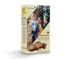 Girl Scouts Cookies, Adventurefuls, 16 Cookies Per Box (4 Pack)