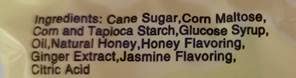 Honey Ginger Candy 1-Pack 4Oz
