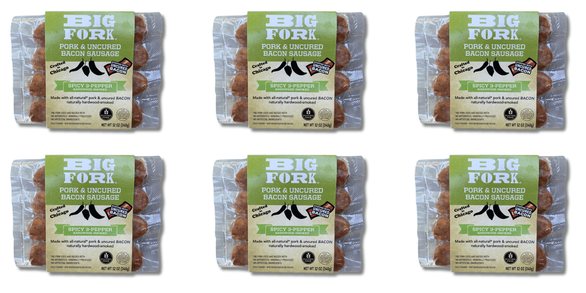 Bacon Sausage 6 Pack - Single Flavor