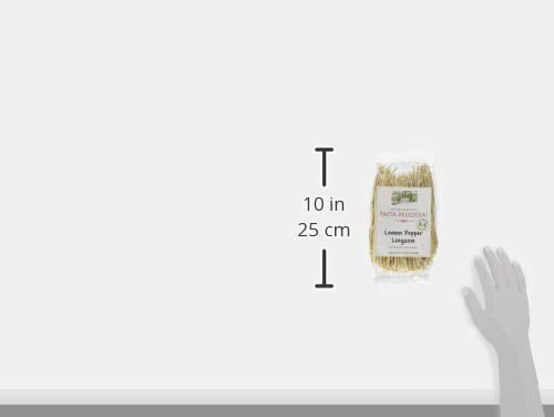Pasta Deliziosa! Handcrafted Pasta, Lemon Pepper Linguine, 12 Ounce