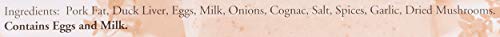 FRUIPAR Duck and Pork Liver Mousse with Cognac - 5 Ounce, Pack of 6
