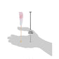Frozen Ice Rock Candy On A Stick (72 Pack) - Bulk Individually Wrapped Pure Sugar Blue, Light Blue, And White Edible Crystal Roc