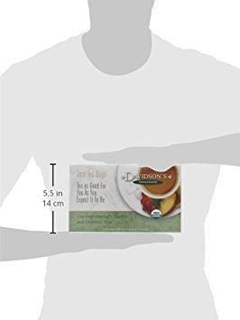 Davidsons Organics  Lemon Ginger  100-count Unwrapped Tea Bags