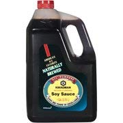 Kikkoman Soy Sauce, Naturally brewed, 128 Fl Oz