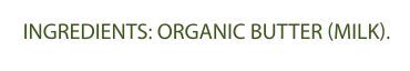 TRADITIONAL GHEE BY GOLD NUGGET GHEE, USDA ORGANIC, FULL-YEAR/PASTURE-RAISED, GRASS-FED BUTTER 8oz