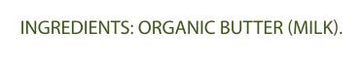 TRADITIONAL GHEE BY GOLD NUGGET GHEE, USDA ORGANIC, FULL-YEAR/PASTURE-RAISED, GRASS-FED BUTTER 8oz