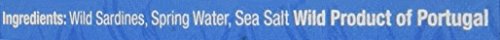 Henry & Lisas Natural Seafood Wild Sardines In Spring Water 4.25 Ounce (Pack Of 12)