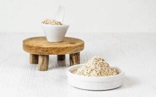 Lekithos Organic Wheat Germ Protein Flakes - 8 oz - 8g Protein - Certified USDA Organic, Non-GMO Project Verified, No Added Suga