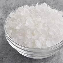 LYZAS SWEETS &   Large Rock Candy Crystal Gems - Pure White - 2.5 oz. Box