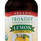 Frontier Co-Op Organic Lemon Flavor, 2 Ounce Glass Jar, Tart Citrus Flavor For Desserts, Smoothies, Tea, And More